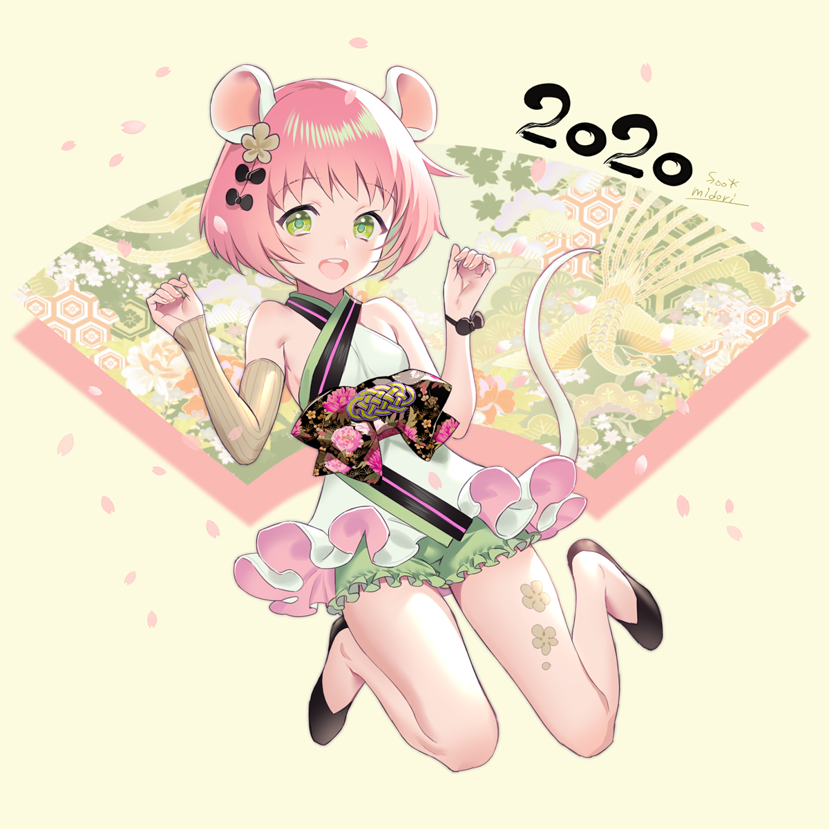 「年賀状描ける時描いています 来年は辰年ですね」|碧 風羽 Foo Midoriのイラスト