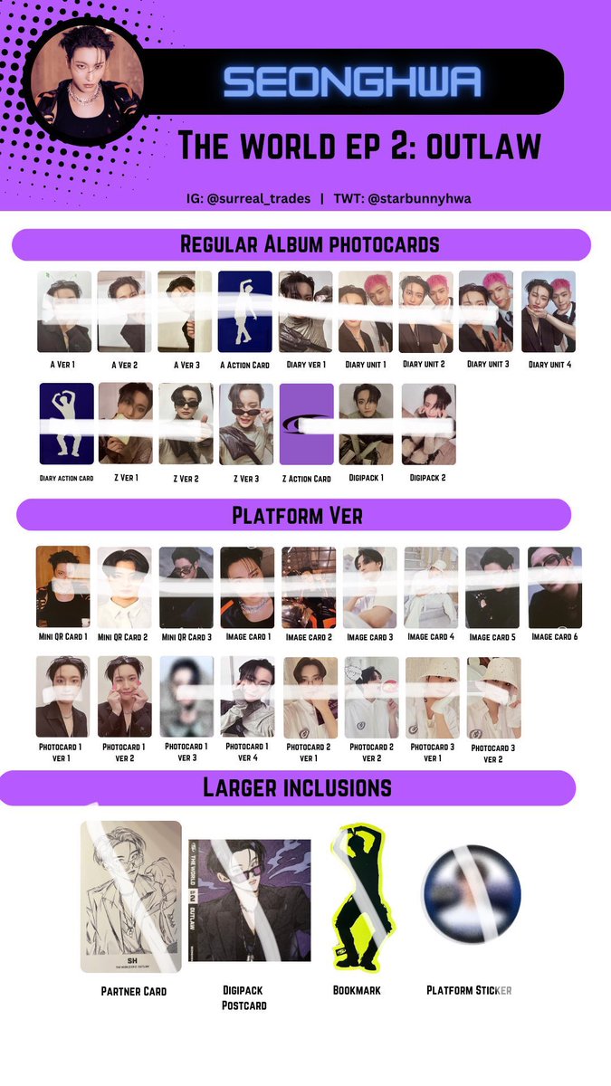 #wttateez

Have: First slide 
Want: Second and Third slide

#wttateez #wtt #ateez #ateezoutlaw #wttseonghwa #yunho