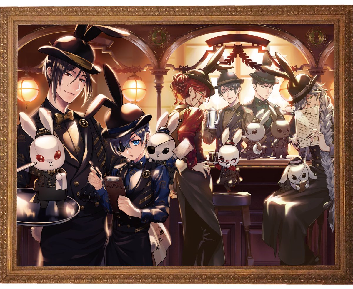Bitter Rabbit Cafe and Shop from Kuroshitsuji Black Label. 🐇☕️