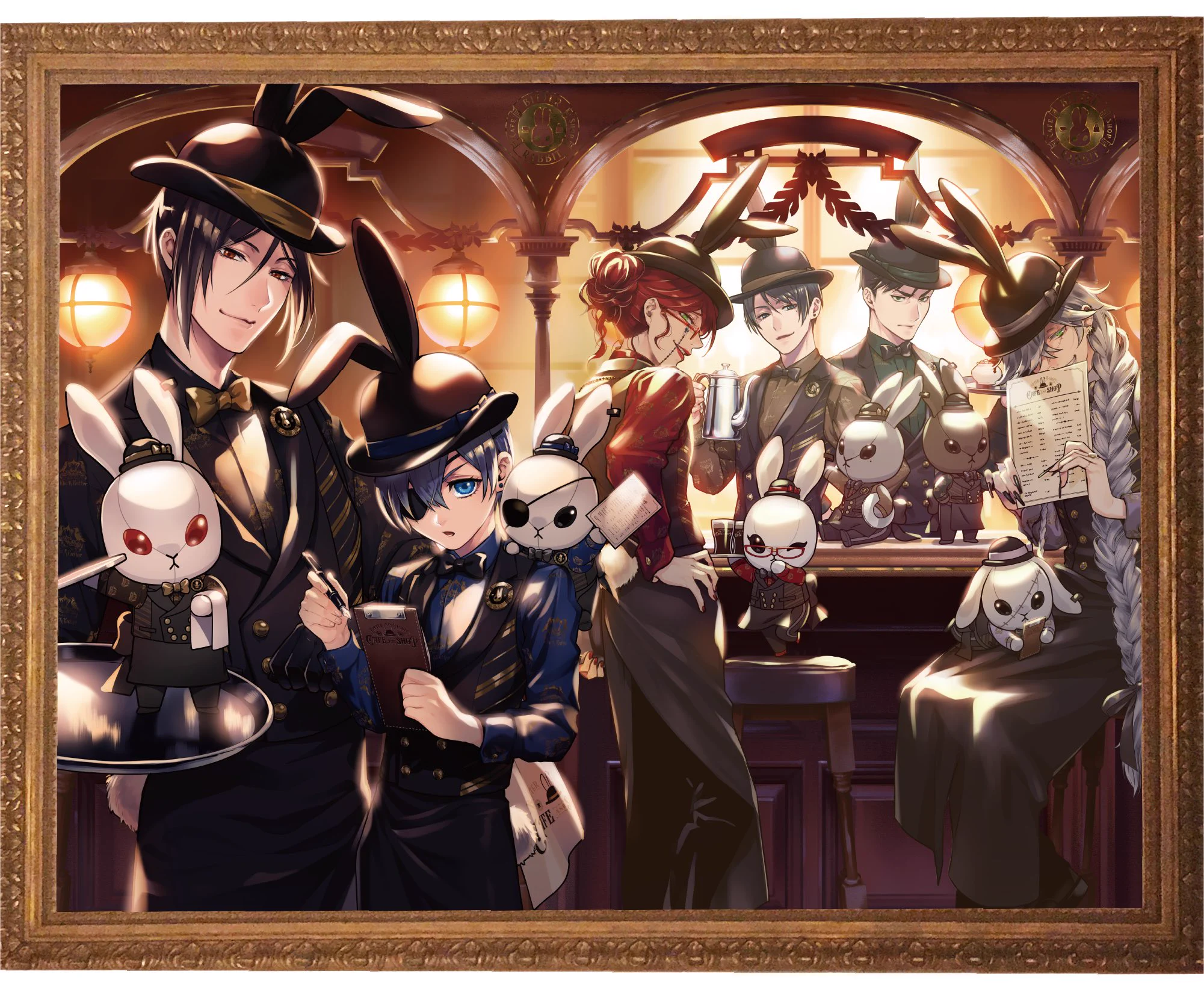 公*o様 黒執事 Bitter Rabbit Cafe シエル＆セバスチャン コ Kuroshitsuji Wiki 🥀✨ on X: 