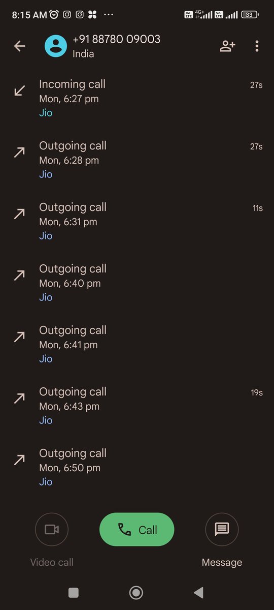 GoodBoyMin2's tweet photo. @BlueDartCares @BlueDart_  your executive called once, I can understand he is not able to give a card to anyone but at least he can wait for 5 mins to deliver the product,
These are the calling details ,
Kindly take appropriate action. https://t.co/BhqHA0YQ5d