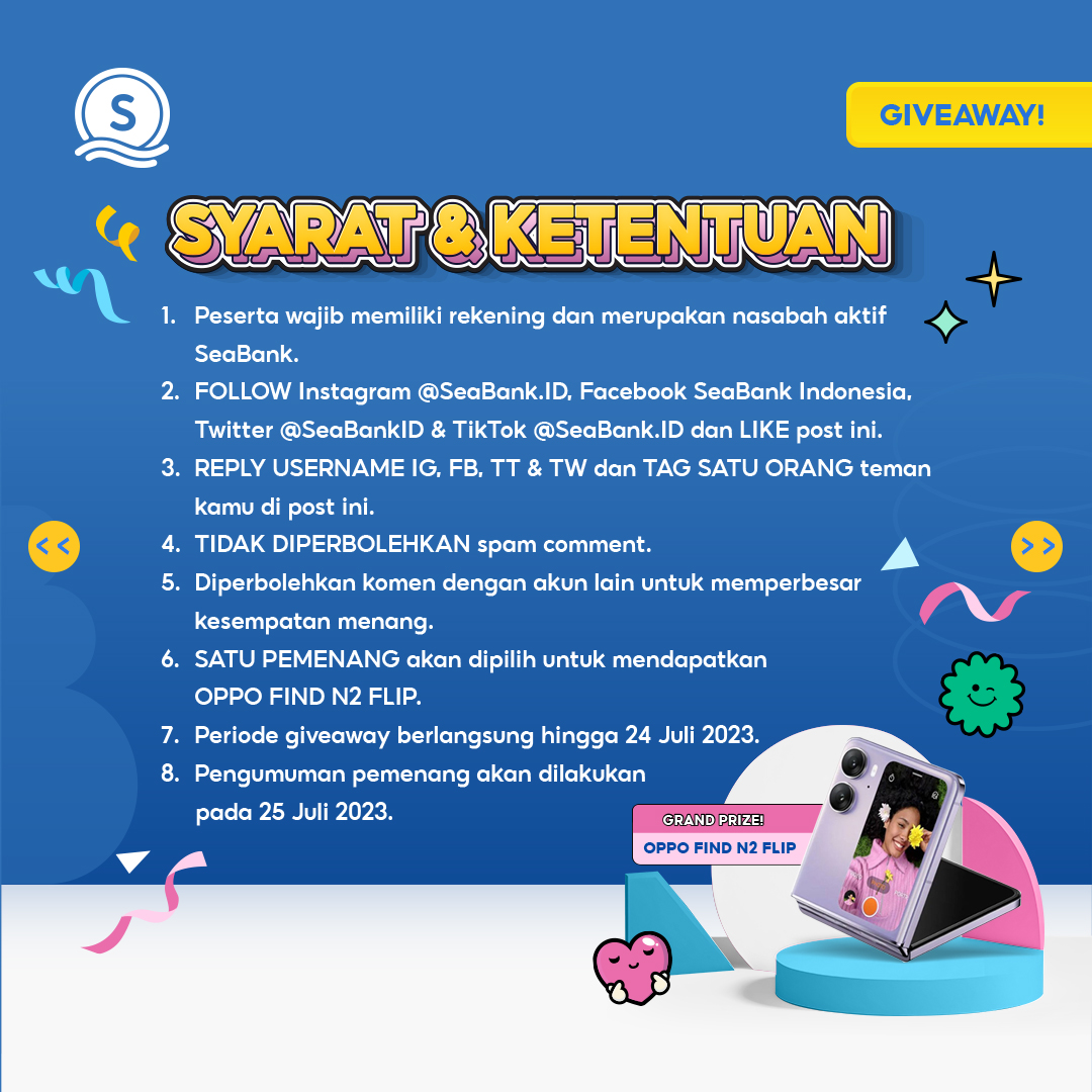 SeaBank Indonesia tweet media