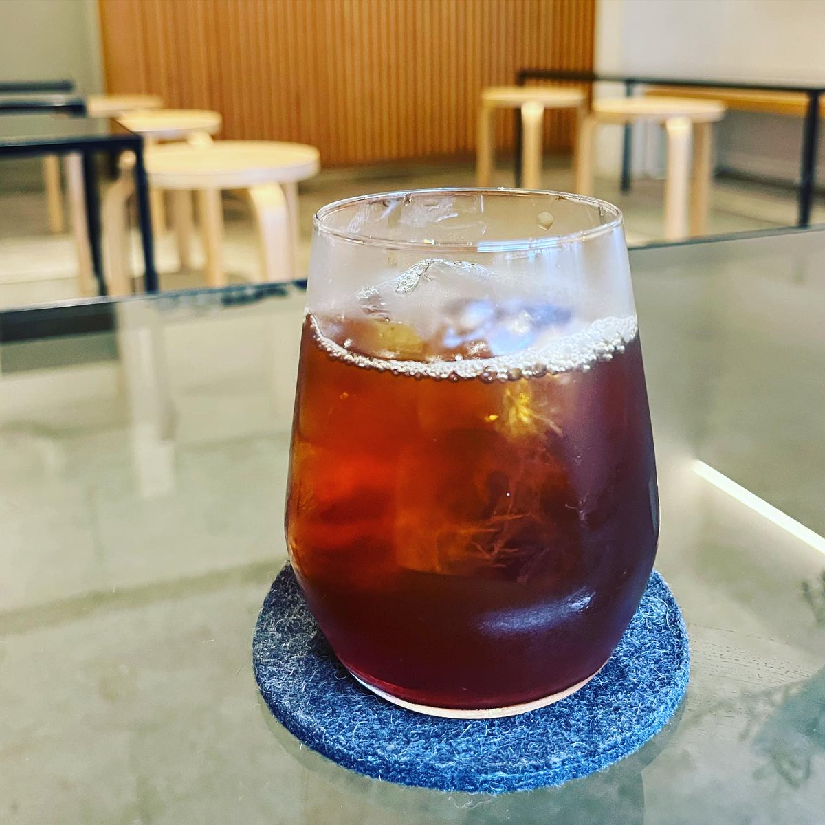 sliced's tweet photo. [ instagram ]  #アイスコーヒー #DearALL #笹塚 https://t.co/W0aciLapdh https://t.co/k3etbkP4ox