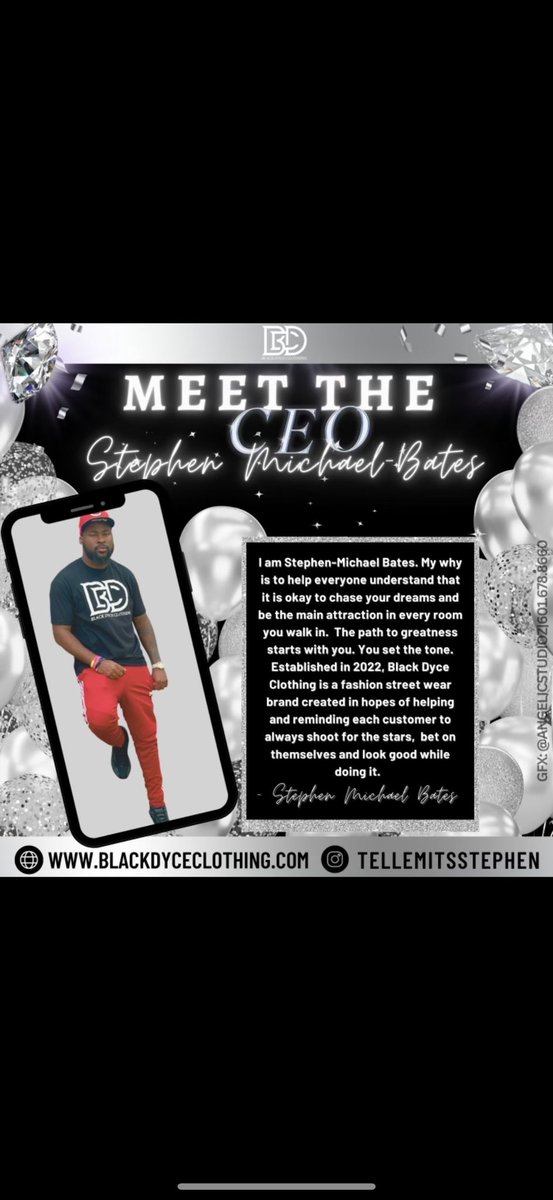 bdcclothing's tweet photo. Meet our CEO ⚫️⚪️

Be the first to know when we launch. 
                                 ⬇️⬇️
Subscribe through our website 🫡

https://t.co/KryclWlp4c

#BlackOwnedBusiness 
#hbcuproduct 
#entrepreneur 
#blackdyceclothing https://t.co/Q0liKvyVQl