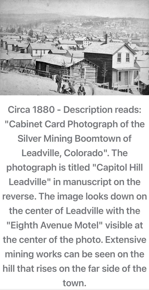 The City of Leadville is a statutory city that is the county seat, the most populous community, and the only incorporated municipality in Lake County, Colorado, United States. The city population was 2,633 at the 2020 census. https://t.co/RRKrnu840D