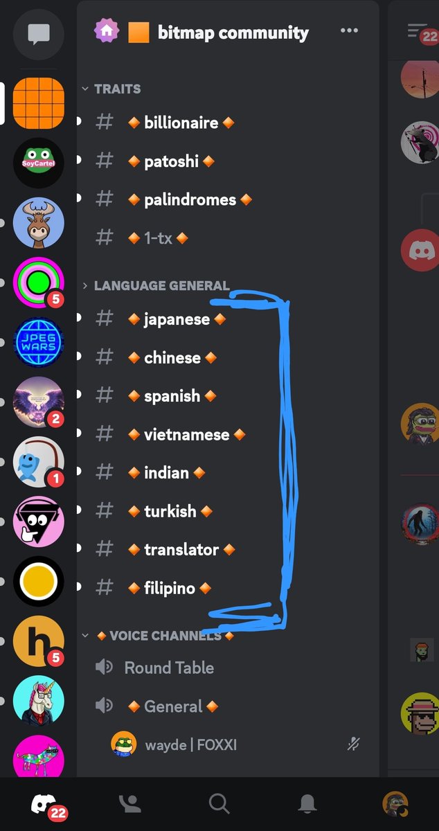 SenorBrooz's tweet photo. #BitmapCommunity discord is a diverse hub of creativity.

We build and grow as one.

No man or woman left behind 🧡

shout to @8bitsats &amp; @ordinalOS for holding it down.

join the discord here - https://t.co/5Np60jMqOJ, check the #HolderVerify channel, and start connecting 💪

🟧 https://t.co/LsS1HKXzIg