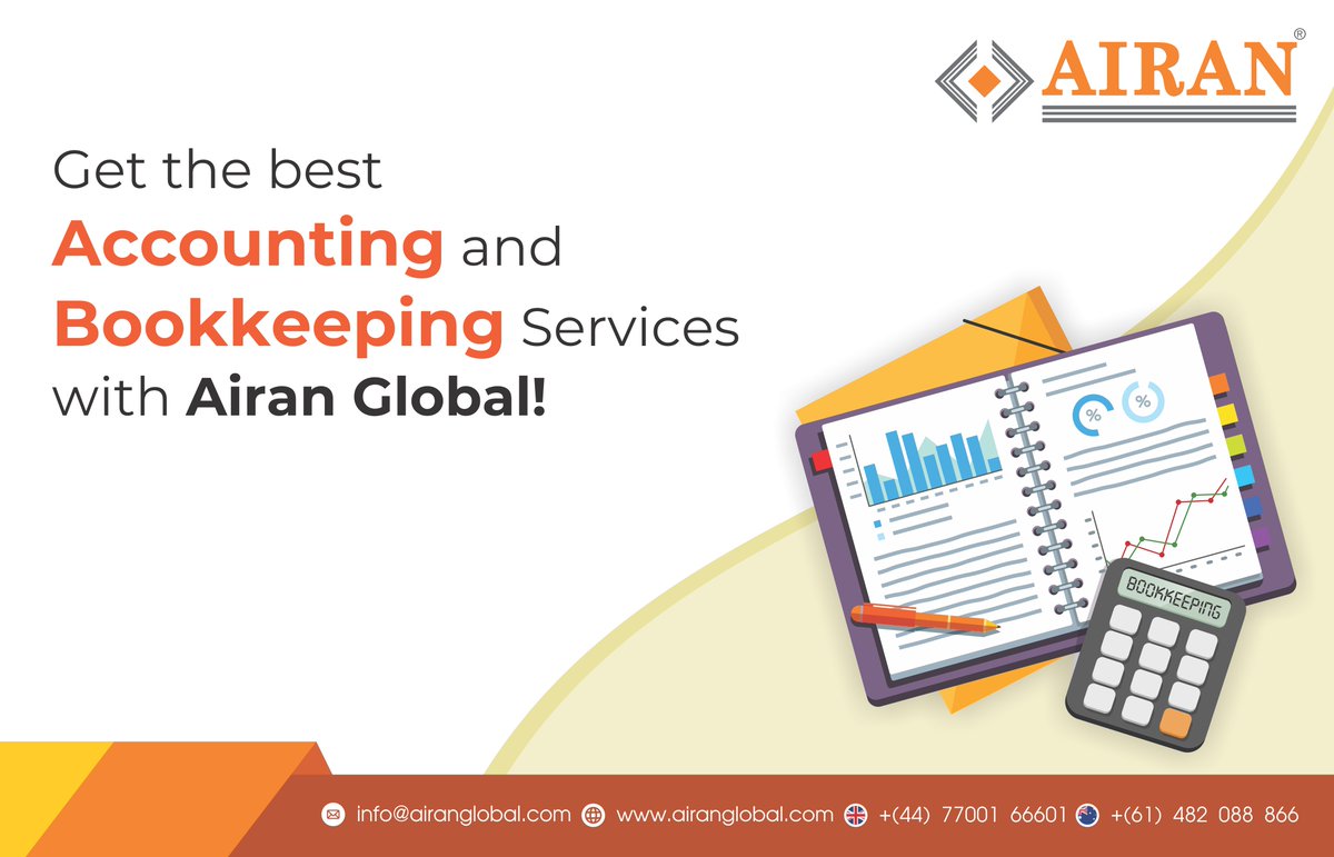 We offer top-notch outsourcing Accounting and Bookkeeping services to businesses of all sizes across the globe. Contact us today to learn more!

#accountingservices #bookkeepingservices #financialmanagement #globalbusiness #professionaladvisors #expertconsulting #reliablepartner