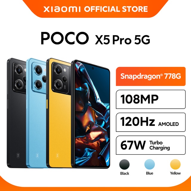 Rzkyeka's tweet photo. Cek Official Xiaomi POCO X5 Pro 5G (6GB/128GB) | (8GB/256GB) Snapdragon 778G 5G 120Hz AMOLED 67W 108MP NFC dengan harga Rp4.299.000. Dapatkan di Shopee sekarang! https://t.co/861Bqm4qNK https://t.co/sEnTBiODuY