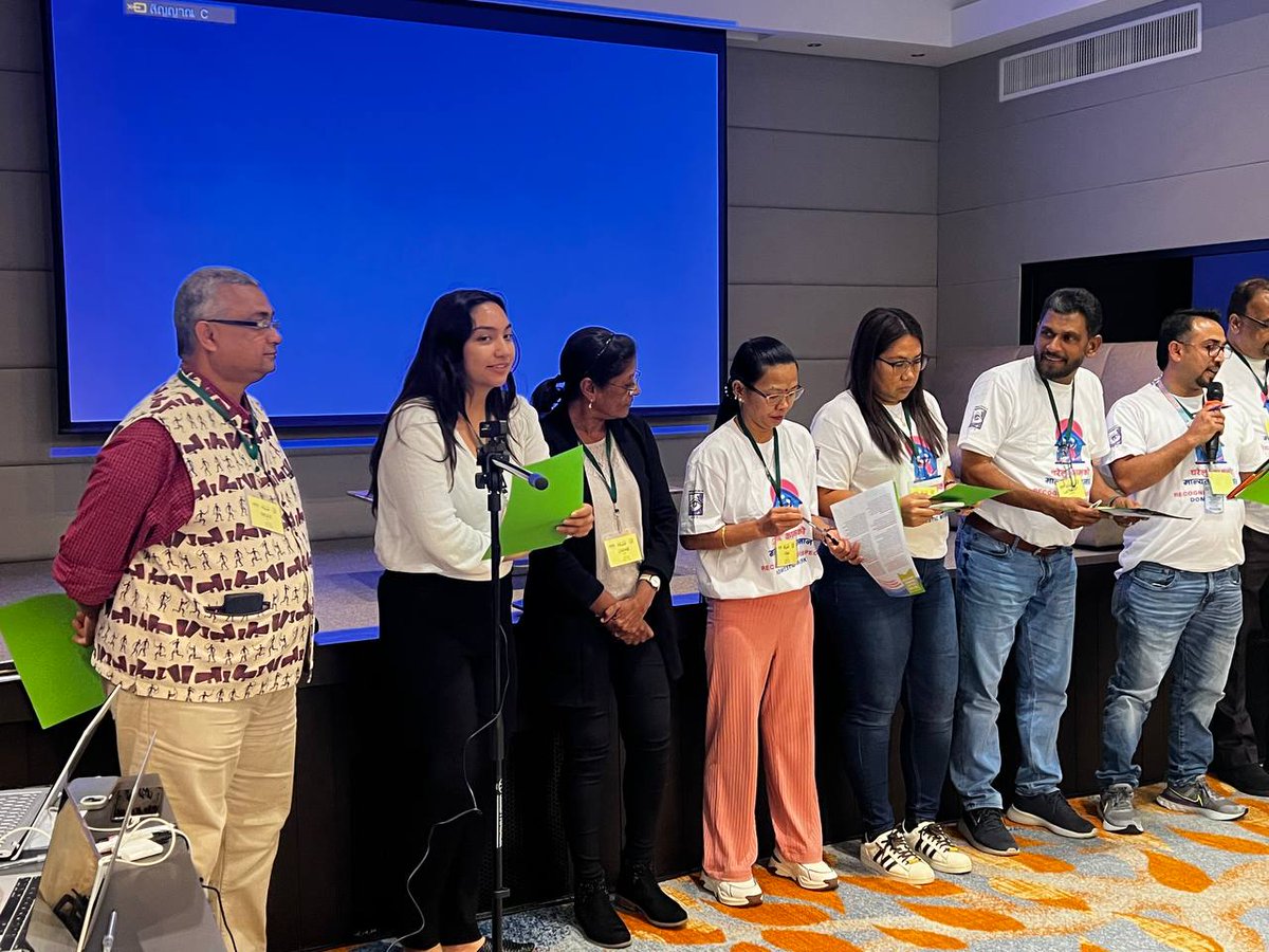mfasia_'s tweet photo. A workshop was held alongside productive discussions where migrant leaders gained new skills &amp; insights which will help their respective community organizations to leverage the migrant advocacy work they do.
#MigrantsVoicesMFA
#MigrantsVoicesMFA_Day1
#MigrantsForMigrants https://t.co/uwrpIiM3MQ