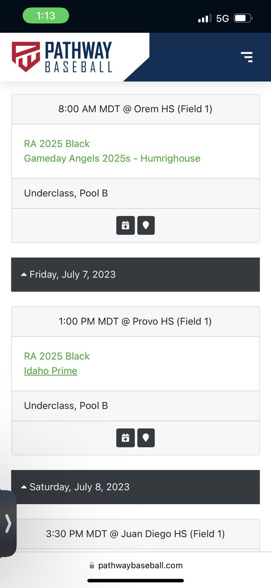 RA Baseball Academy (Utah) (@rabacademy) on Twitter photo <a href="/PathwayBB/">Pathway Baseball</a> Utah July 6-9
We have 6 Teams In ⚾️
18u:
• 2023
• 2024 Black
• 2024 White
16u:
• 2025 Black
• 2025 White
• 2026 Black
DM for any info We have goood #uncommitted athletes👊🏼
@PBR_Utah <a href="/CoachBerg801/">Taylor Berg</a> <a href="/USUEbaseball/">Utah State Eastern Baseball</a> <a href="/mikesbrown5/">Mike Brown</a> <a href="/natejrazz/">Nate Rasmussen</a> <a href="/SLCCCoachG/">Glen W Spencer</a> <a href="/naiello44/">nick aiello</a> <a href="/PathwayBB/">Pathway Baseball</a> Utah July 6-9
We have 6 Teams In ⚾️
18u:
• 2023
• 2024 Black
• 2024 White
16u:
• 2025 Black
• 2025 White
• 2026 Black
DM for any info We have goood #uncommitted athletes👊🏼
@PBR_Utah <a href="/CoachBerg801/">Taylor Berg</a> <a href="/USUEbaseball/">Utah State Eastern Baseball</a> <a href="/mikesbrown5/">Mike Brown</a> <a href="/natejrazz/">Nate Rasmussen</a> <a href="/SLCCCoachG/">Glen W Spencer</a> <a href="/naiello44/">nick aiello</a>