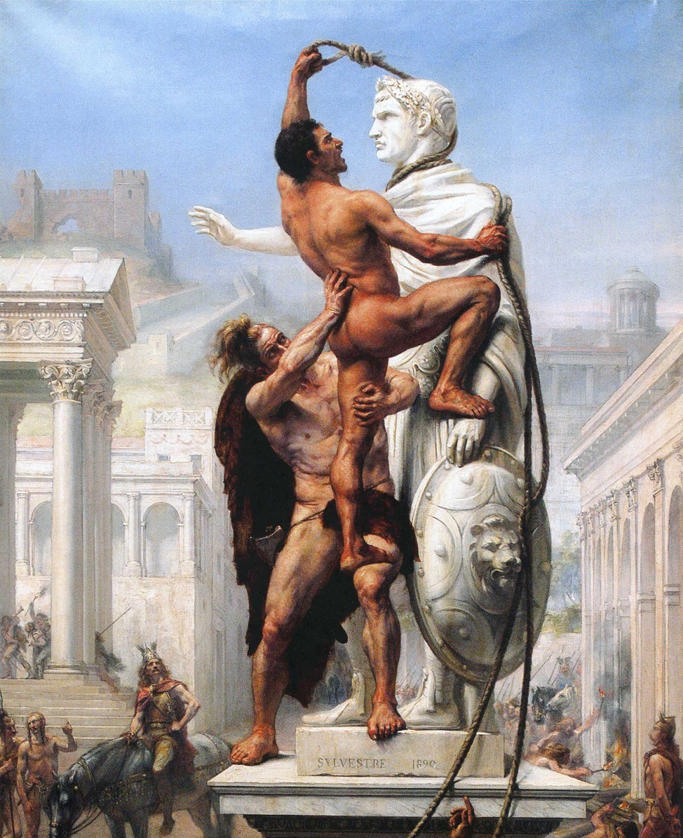 HistoireOdyssee's tweet photo. La chute de Rome est-elle le résultat de l'abêtissement de sa population ?

Derrière cette question provocatrice, les IV et Ve siècle ap. J-C. nous donnent à réfléchir tant les auteurs se bousculent pour dénoncer l'apathie et le nivellement vers le bas de la société romaine. 1/22 https://t.co/FWRizophGR