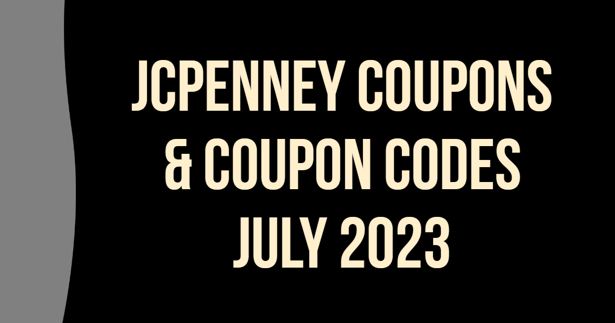 Jcpenney coupon shoes new arrivals