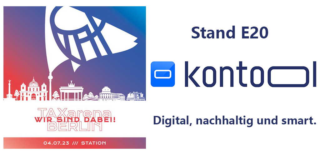 kontool heute auf der TAXarena in Berlin -
Die Innovationsmesse für Steuerkanzleien!

Wir freuen uns, Sie dort ab 9Uhr zu begrüßen.
 
<a href="/kontool_kantiko/">kontool by kantiko</a>
<a href="/stb/">Stephan Bauer</a>.verband.berlin.bb_fsb
#kontool #TAXarena
#Steuerberater #Steuerberaterin
#Digitalisierung #Berlin