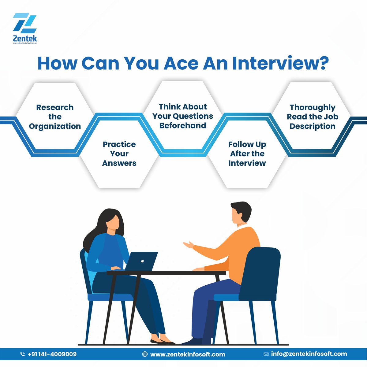 Here's a quick guide to help you out: research the organization to demonstrate your interest and knowledge, practice your answers to boost confidence, think of thoughtful questions in advance to show #engagement

#JobInterviewTips #CareerSuccess #PreparationIsKey #InterviewReady