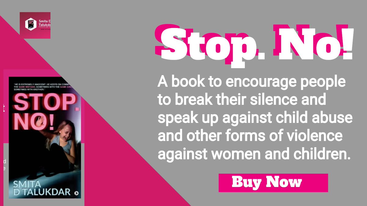 StopNothebook's tweet photo. 𝐒𝐭𝐨𝐩. 𝐍𝐨! is a powerful, heart-wrenching #book based on the #truestories of #childabuse.
Read online:
https://t.co/NVTpS7l4Qz
#smitadtalukdar #speakup #savechildren #stopno #buy #bookcommunity #booklover #books #read #reader #readersoftwitter #readers #novel #GooglePlay https://t.co/KClG2SPmQA