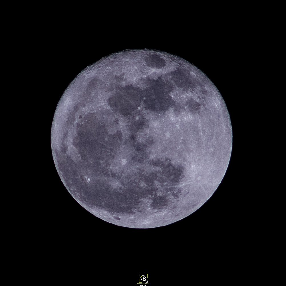 Te dedico la primera super luna del año