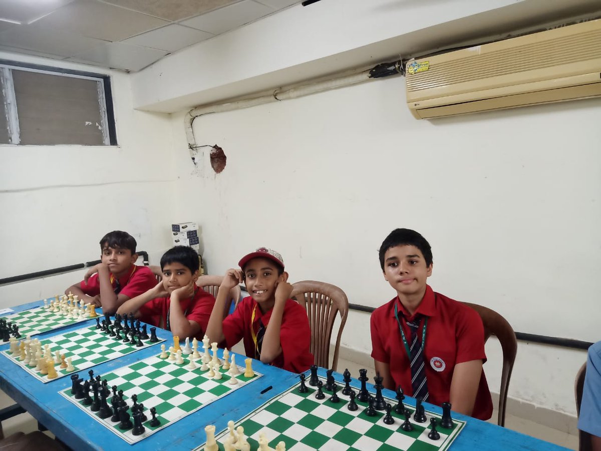 thekingschool's tweet photo. Congratulations to our under-14 boys chess team for securing 3rd Place in DSYA Chess Tournament!
May this triumph be the stepping stone towards even greater achievements. Keep honing your skills, challenging yourselves, and inspiring others. Well done.
#chess #DSYA #tksgoa https://t.co/299IPCzT9q