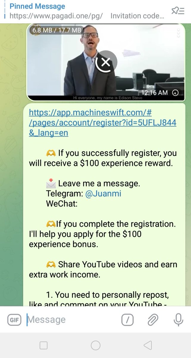 29_neyl's tweet photo. https://t.co/yGAsIaWCyJ

        🫶 If you successfully register, you will receive a $100 experience reward. 

        📩 Leave me a message. 
        Telegram: @Juanmi11
        WeChat:  

        🫶If you complete the registration. I'll help you apply for $100 https://t.co/E7X3dgvk5D