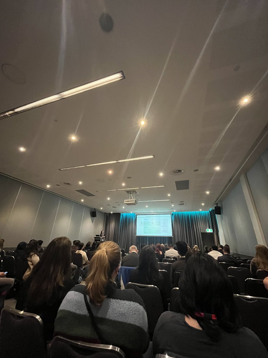 Having an incredible time in Perth at #ASM2023 <a href="/AUSSOCMIC/">ASM</a>! Loved hearing from <a href="/Remy_Young_/">Remy Young</a> + other awesome speakers this morning in the #human #microbiome session 🧬🧫👩🏻‍🔬