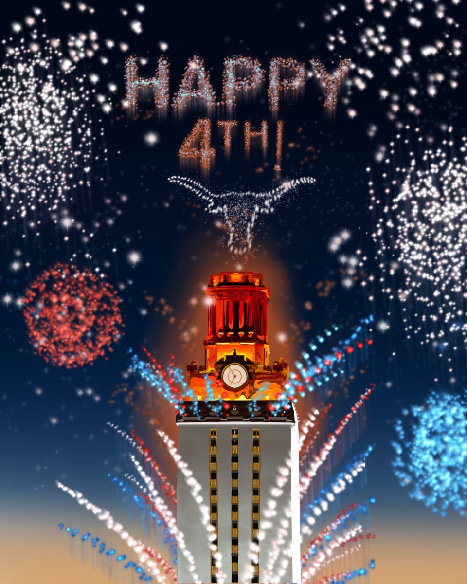 Happy 4th of July, y'all! 🇺🇸🤘

#HookEm