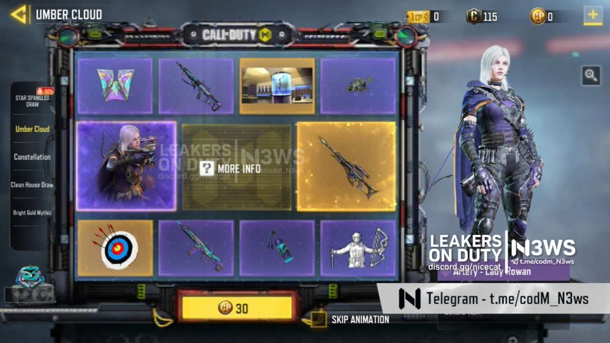 Leakers On Duty on X: Season 05 Scheduled Draws #callofdutymobile