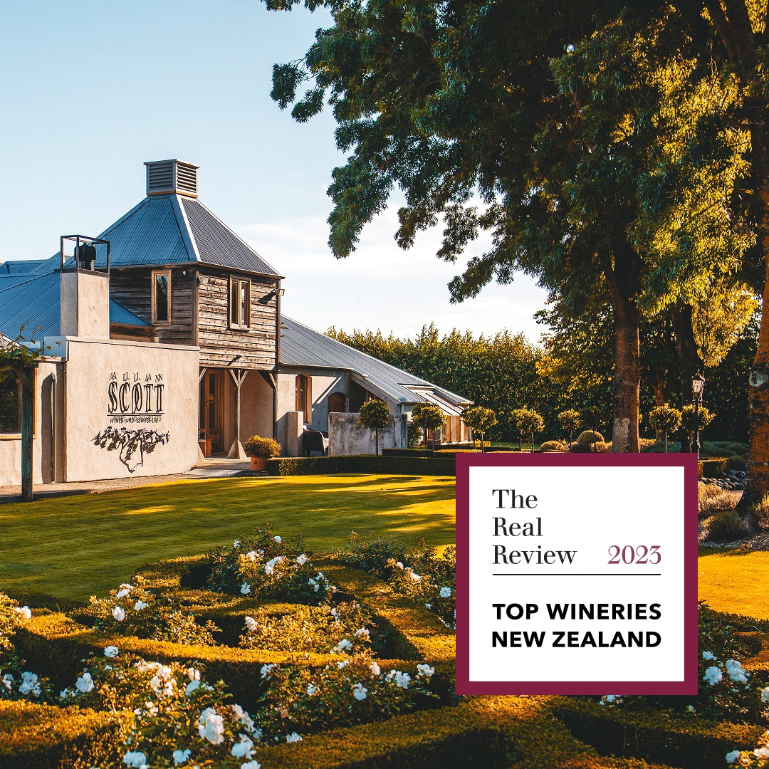 We are so honoured to have been recognised among the Top Wineries of New Zealand 2023, by The Real Review. 🍷⁠
⁠
We can't wait to celebrate this amazing achievement and sip on some incredible wines at the Auckland tasting event on August 27th. 

allanscott.com