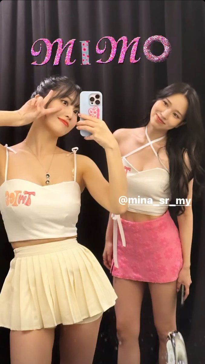myouiments's tweet photo. 230704 momo instagram story update with mina https://t.co/QOHlbLsWBf