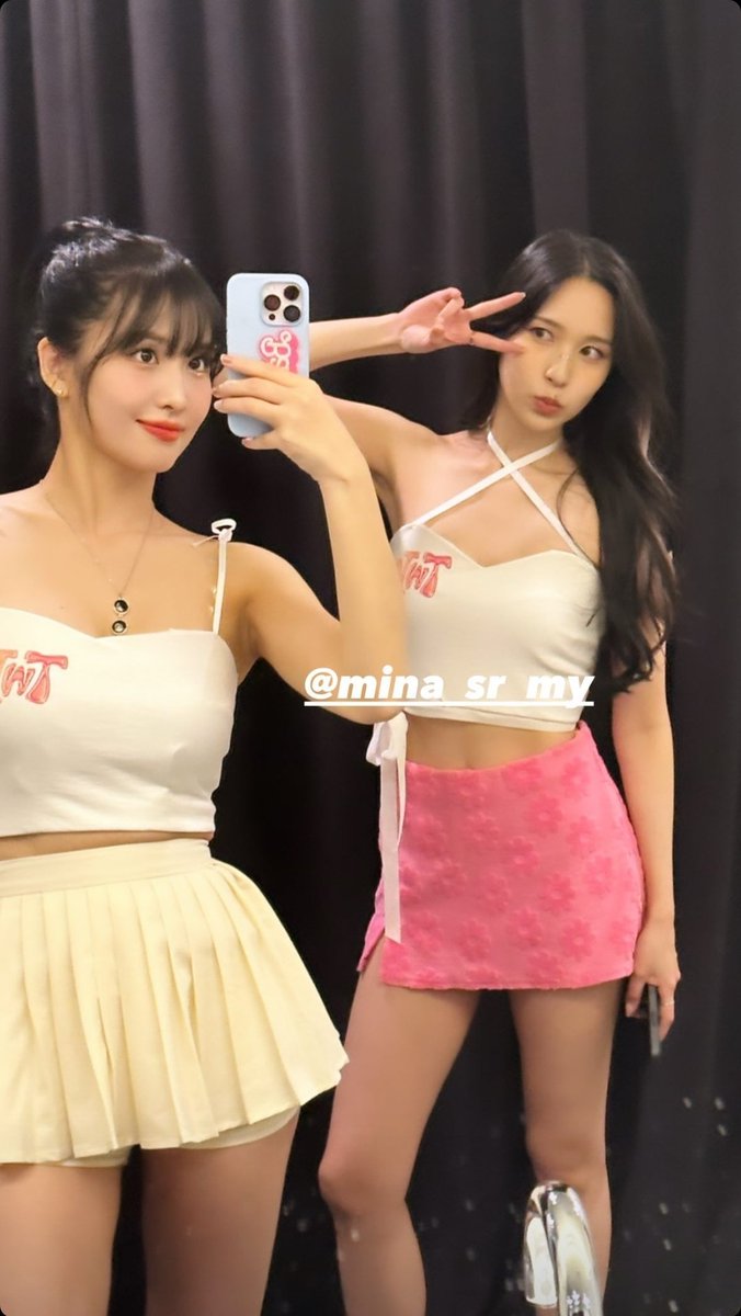 myouiments's tweet photo. 230704 momo instagram story update with mina https://t.co/QOHlbLsWBf