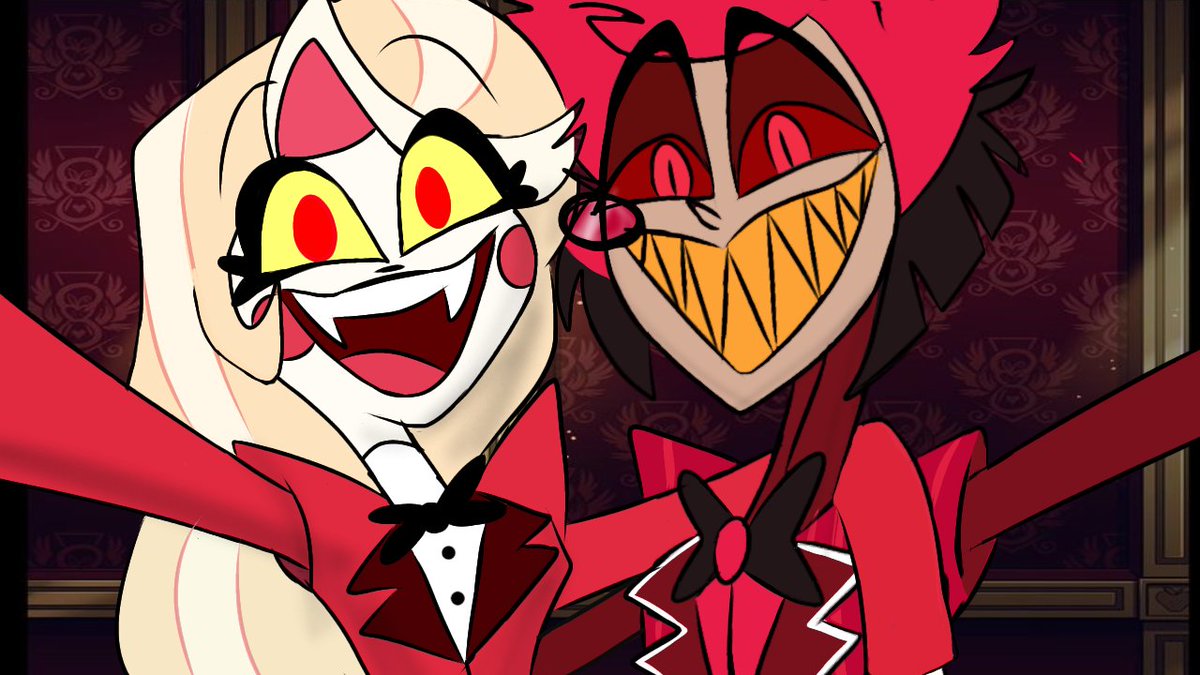 Hola, espero les guste mi dibujo que hice hoy, no soy buena en el dibujo digital pero espero que le den mucho apoyo para poder seguir haciendo este tipo de contenido❤️#vivziepop #HazbinHotel
#Alastor #charliemorningstar