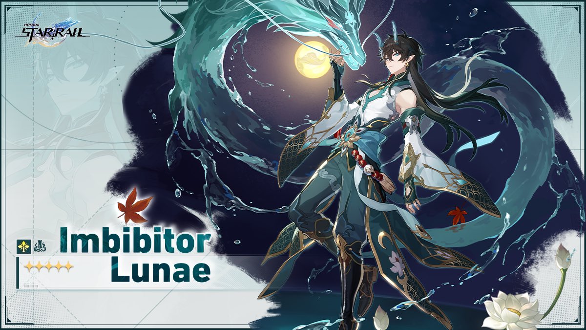 honkaistarrail's tweet image. Imbibitor Lunae
High Elder of the Luofu, bearer of the Azure Dragon's legacy, bringing forth clouds and rain, and entrusted with the duty of guarding the Ambrosial Arbor. Revered with the title of "Imbibitor Lunae."
— History of the Xianzhou: The Five Dragons' Exodus…