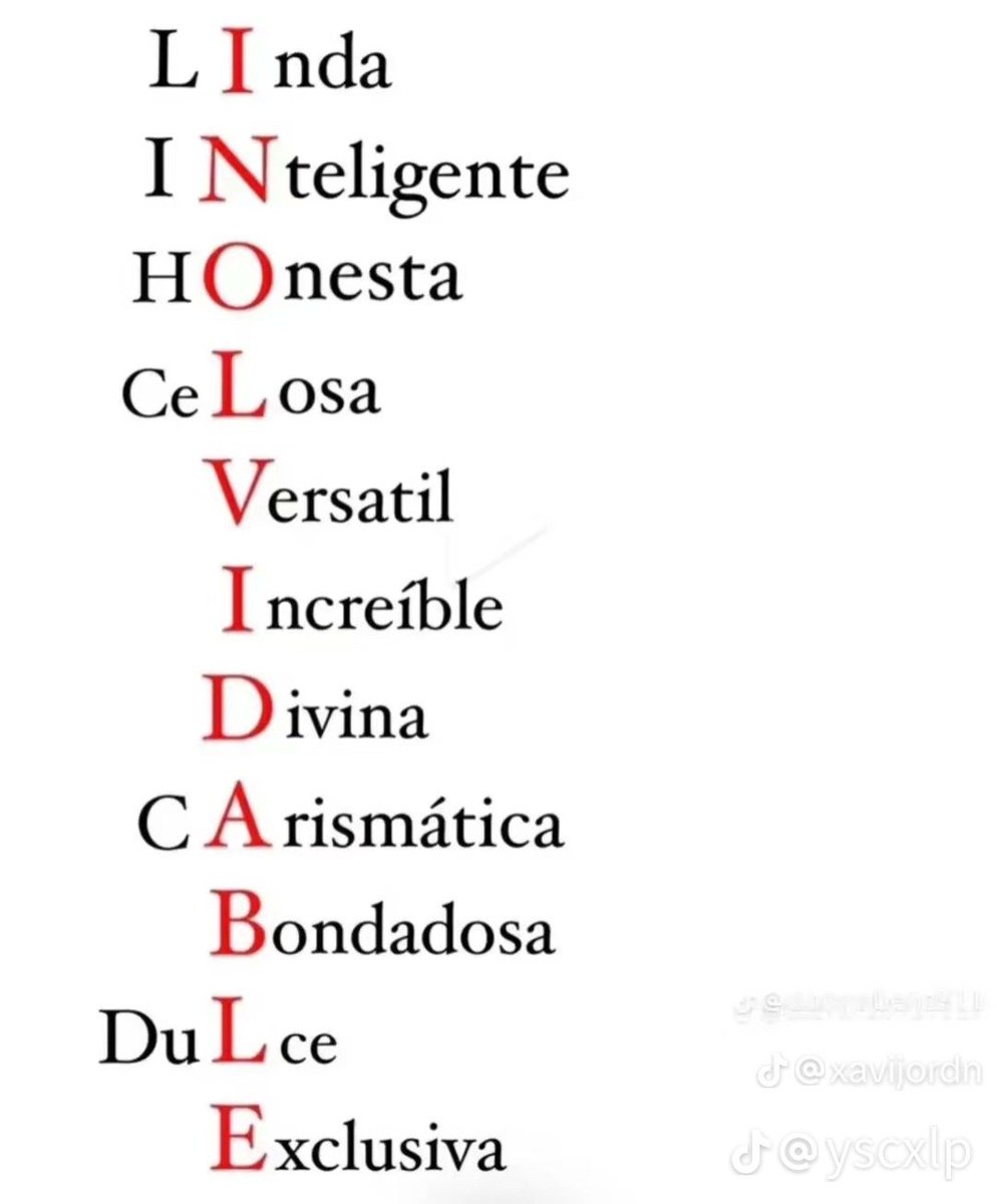 Soy linda?
O solo soy: