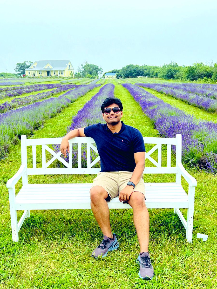 sandeep319's tweet photo. The lavender season in Ontario is here… https://t.co/sHpfxcihs0