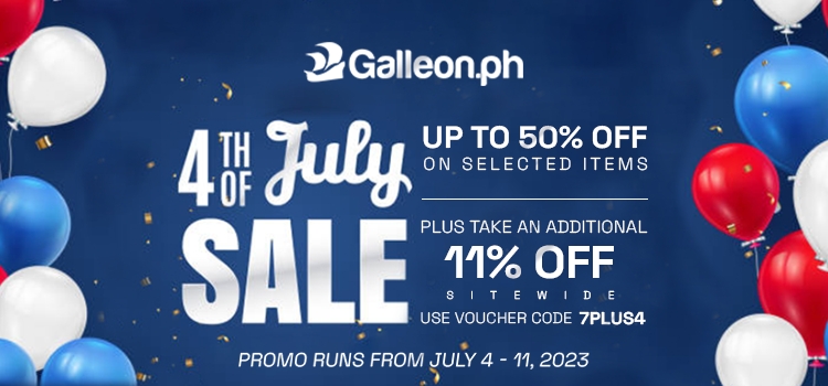 4th Of July Sale Ongoing at Galleon.ph . Now thru July 11. - mailchi.mp/galleon.ph/4th…