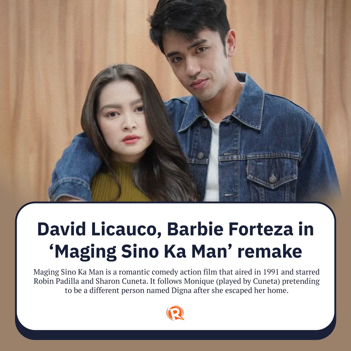 rapplerdotcom's tweet photo. Following the success of Maria Clara at Ibarra, GMA stars Barbie Forteza and David Licauco are set to make their primetime comeback as they’re confirmed to headline the remake of 'Maging Sino Ka Man.' https://t.co/1Ji6IFoV0g https://t.co/QsN5lTG36N