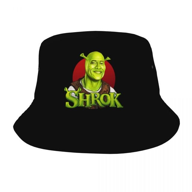 Cursed Dwayne the Rock Johnson Face Meme Beanie Hat 