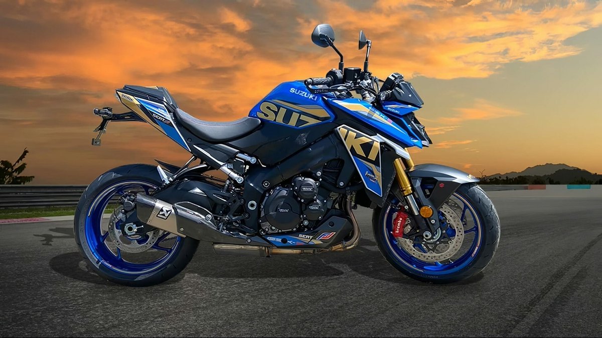 MotorradN's tweet photo. Suzuki GSX-S1000 Race Edition: Ein Zusammenspiel von Rennsport-Inspiration und Straßentauglichkeit. Mehr dazu in unserem neuesten Artikel auf https://t.co/DEpDaBfPf4. #MotorradNachrichten #MotorcyclesNews #SuzukiGSX-S1000RaceEdition

https://t.co/Ggcyr34XPq https://t.co/g5DD6NLZCW