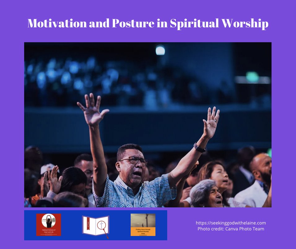 Worship  has to have the right motivation and response to make it spiritual  worship. This devotional reading looks at that from which our worship  grows and how it affects our reactions.
 
#dailydevotionalreading #disciplesofchrist #spiritualworship
 seekinggodwithelaine.com/motivation-and…