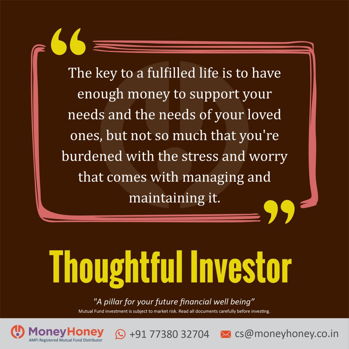 Do spend good time to identify trustworthy advisor..
#ab #save #invest #equity #sip #goal #enjoy https://t.co/KUJFpacFRc
