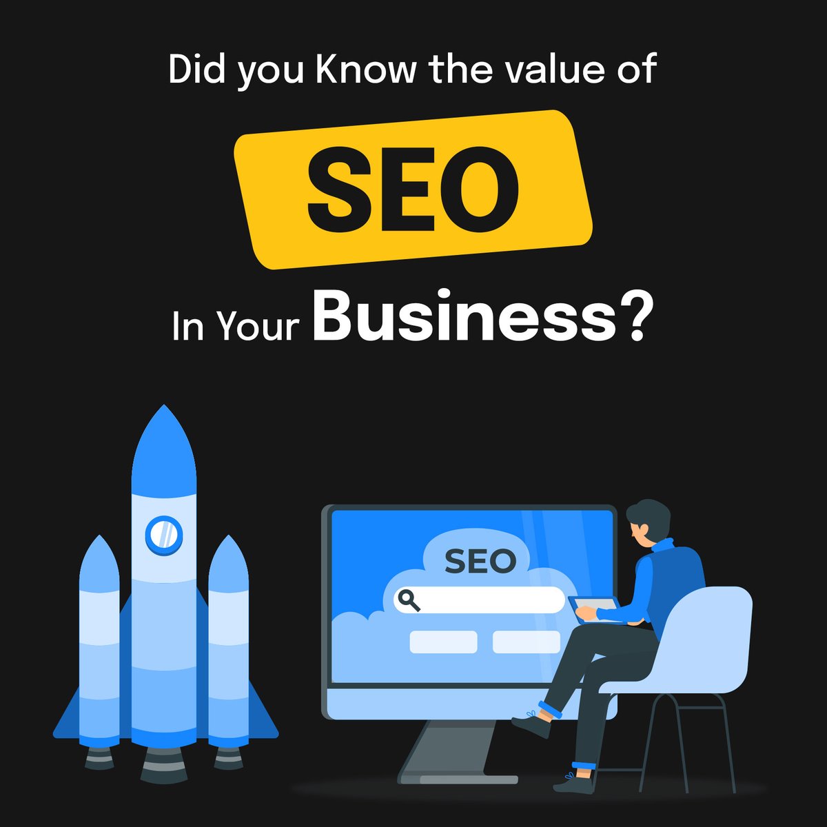KanthaDigital's tweet photo. Did you know the value of SEO in your Business?

Leveraging an SEO strategy to optimize your web pages can get your business found by the most significant members of the customer base through improved search rankings and drive qualified organic traffic to your site. https://t.co/wHhyptWF2c