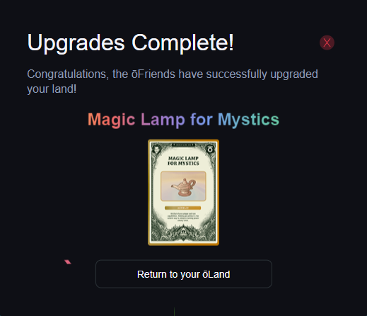 Sebasti53332804's tweet photo. My today #upgradeClub is a Magic Lamp for Mystic
And what is yours?
🟥🟩🟨#oCash #oland #oRouter #tweet2earn @overlinenetwork @pi_indian @Oland_Irani @OverlineHub @OverlineGER 
@Crash_0verride_ @blakelyofriend @GregoryScottEly @pmccmc @CraigBWeisman https://t.co/v2fc2QguAx