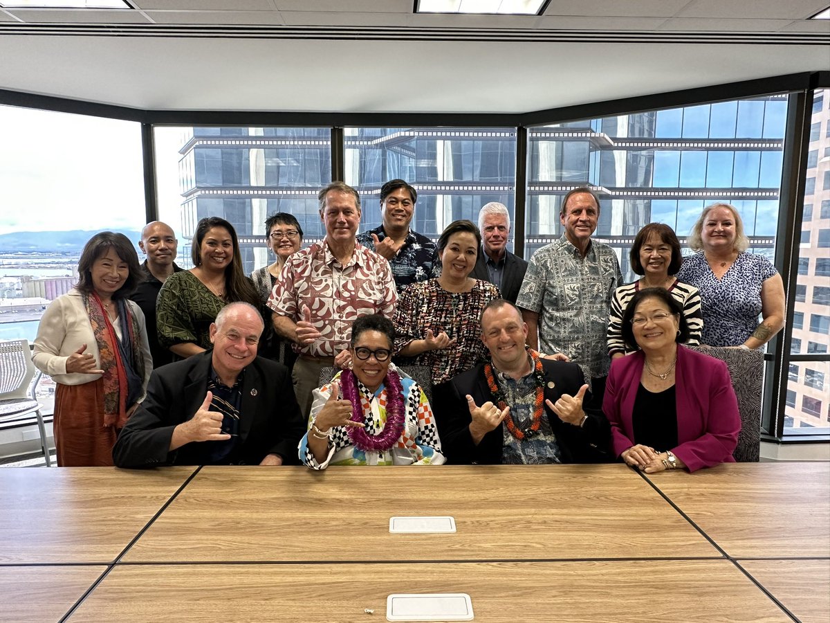 Big mahalo to @secfudge for taking the time to meet w/ community leaders & advocates from across our state about housing needs & solutions. You are truly inspiring & I am eager to work w/ you on providing housing stability to the people of Hawai’i. #HousingisaRight #JillontheJob