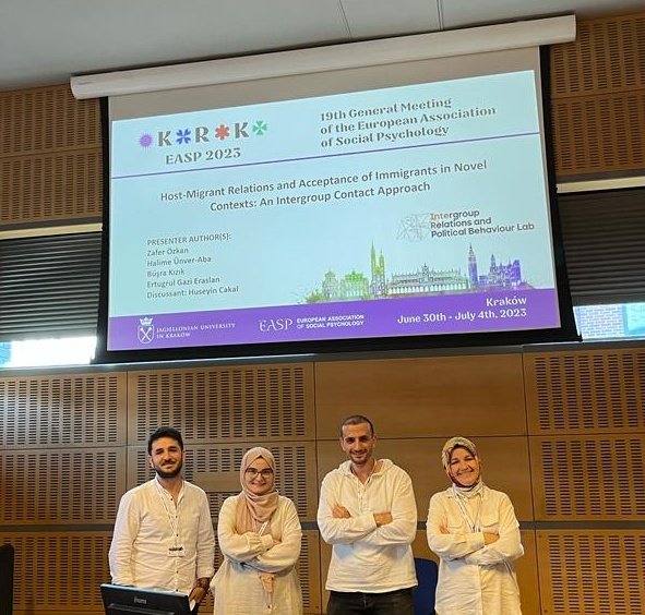It was delightful to present our symposium at <a href="/easp2023krk/">easp2023krk</a> Thanks to all those attended and <a href="/HuseyinC1/">Huseyin Cakal</a> for the contribution! We received valuable feedback for our studies.