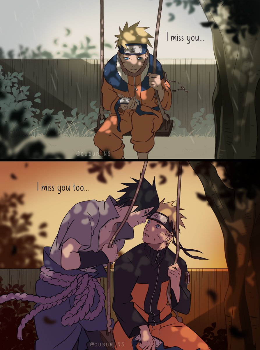 I miss you……

#narusasu #ナルサス