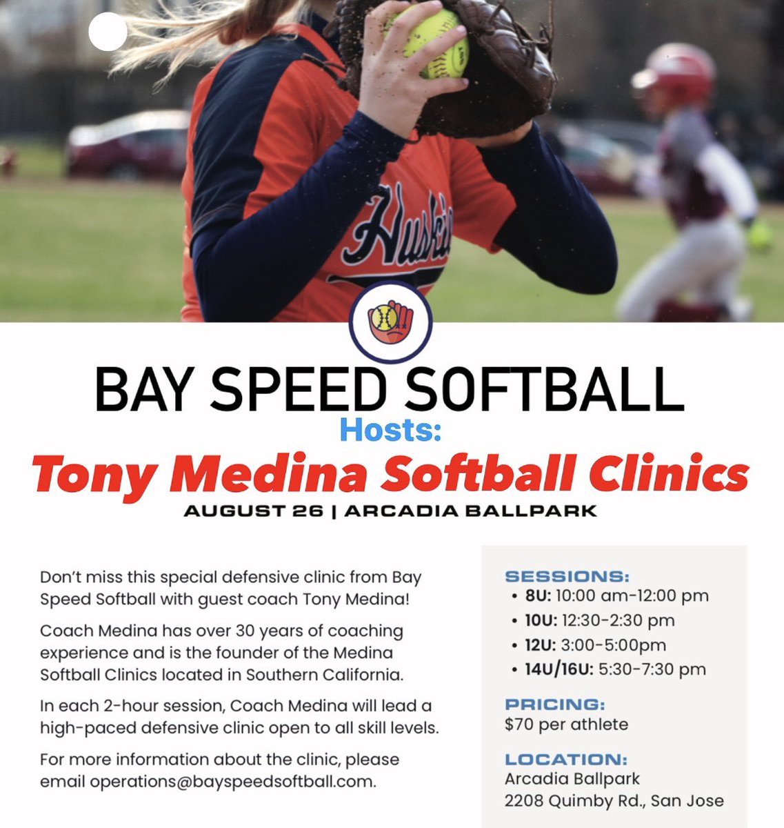 Medina Softball Clinics tweet media