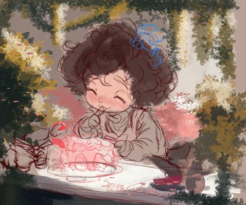 chonkeygod's tweet photo. heyyyyy peeps! lookin for art moots on ig or here! or even discord! Im always so open to hear oc stories!
Com work for a friend! Their cutie Sam!
#digitalart 
#artistsoftwitter #artmoots #artistsupport #CommissionedArt #commissionsopen  #visualartists #ocart #illustration https://t.co/6DLLIZRSTI