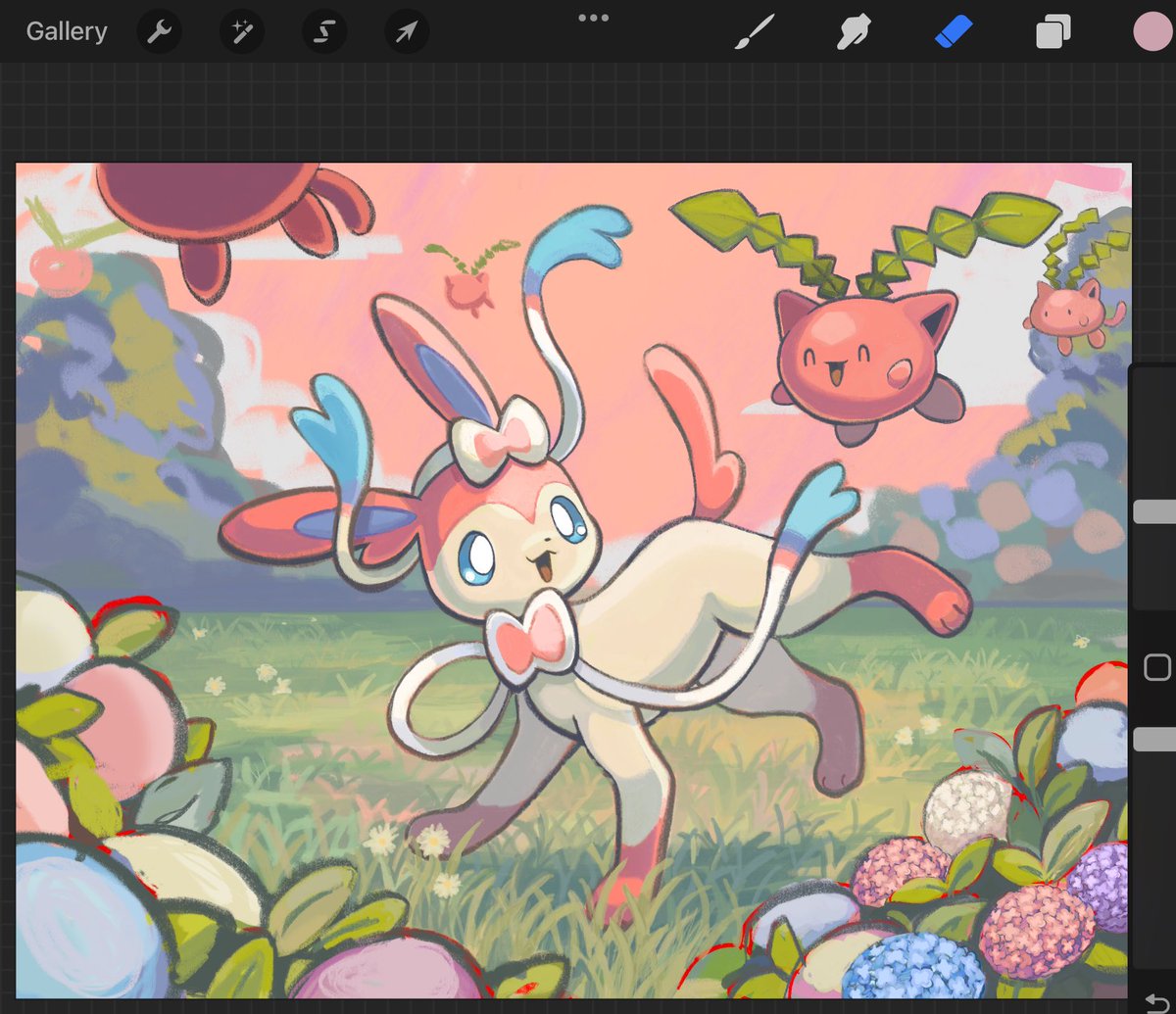 Still a WIP but I’m really happy with how this is turning out so far 🥲