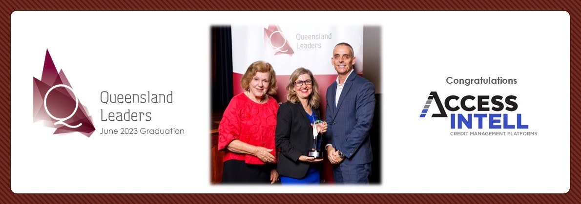 Congratulations to Lynne Walton, CEO of Access Intell - Credit Management in Graduating the Future Leaders series (pictured with @Qldleaders Advisory Board Member <a href="/Sallyanne_A/">Sallyanne Atkinson</a> and Founder &amp; Executive Director James Paulsen) #leaders #queenslandbusiness #qldleaders #futureleaders