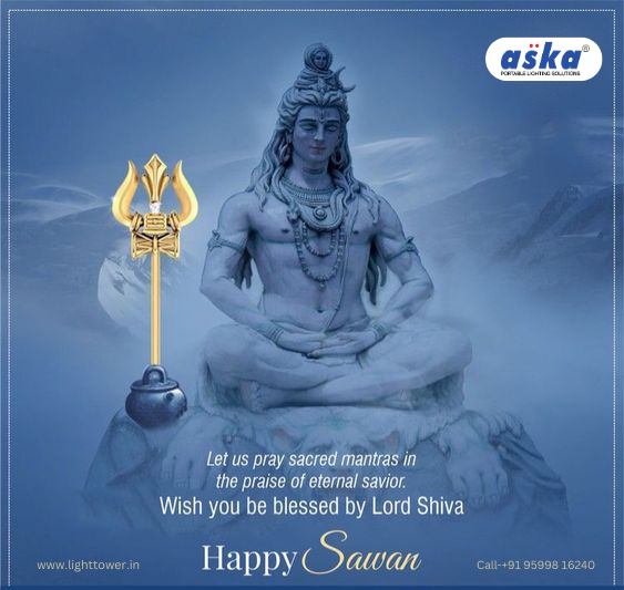 askalightoff's tweet photo. Happy Sawan!!
May Lord Shiva bless you with success, happiness, peace and prosperity this Sawan. Happy Sawan!!
#श्रावणमास #ॐनमःशिवायः #shravan #Jyotech #Festival #ShravanSomwar #AskaGroup #MLT #light #portable #mobilelighttower https://t.co/I2ugqIwjNH