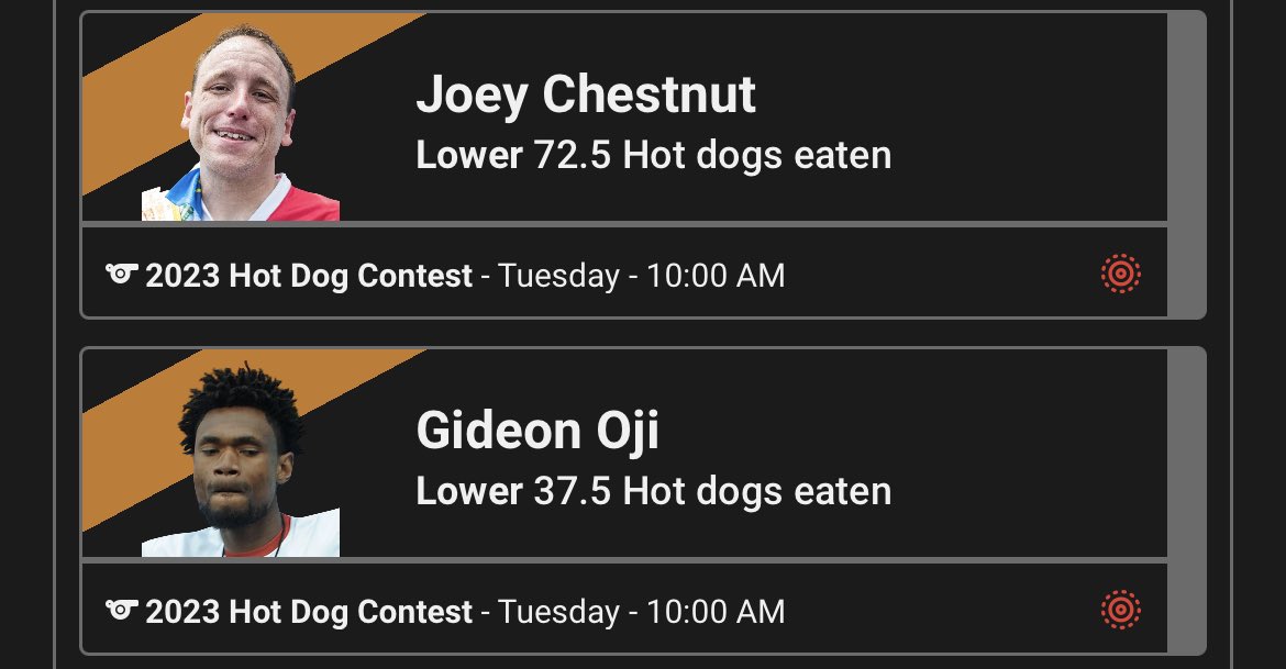 BallgameBets's tweet image. Happy 4th of July 🇺🇸

Glizzy 🌭 Giveaway

If this hits, I’ll give someone who likes and retweets this tweet $76!

If it misses, I will still giveaway $50 to someone likes and retweets!

Good Luck 🫡

#FourthofJuly #Giveaway #GamblingTwitter #PrizePicks #UnderDogFantasy