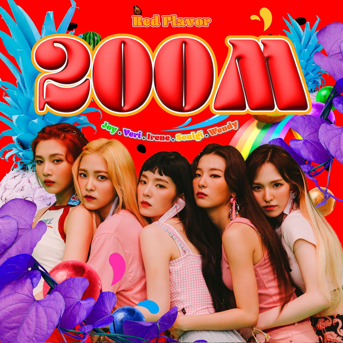 RVsmtown's tweet photo. 레드벨벳 '빨간맛 (Red Flavor)' MV 조회수 2억뷰 돌파를 축하합니다🍉🍍🍊🥝🍇
앞으로도 많은 응원과 관심 부탁드립니다‼️ 

Red Velvet 'Red Flavor' MV surpasses 200 Million views on YouTube🥰
Thank you for your support🎆 

https://t.co/ozJvbudvAE 

#RedVelvet #레드벨벳 
#빨간맛 #RedFlavor #RedFlavor200M